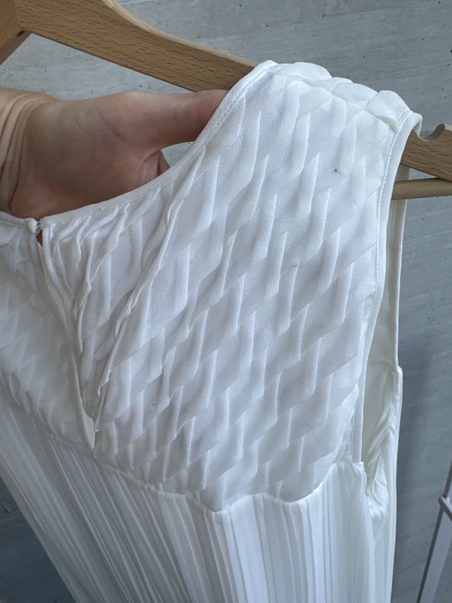 Massimo Dutti Vestiti: Kleid weiss Massimo Dutti Grösse L neuwertig – Nuovo (secondo la descrizione) da Zug venduto da a.marryl 4
