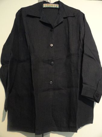 100% LEINEN BLUSE GR. S ***