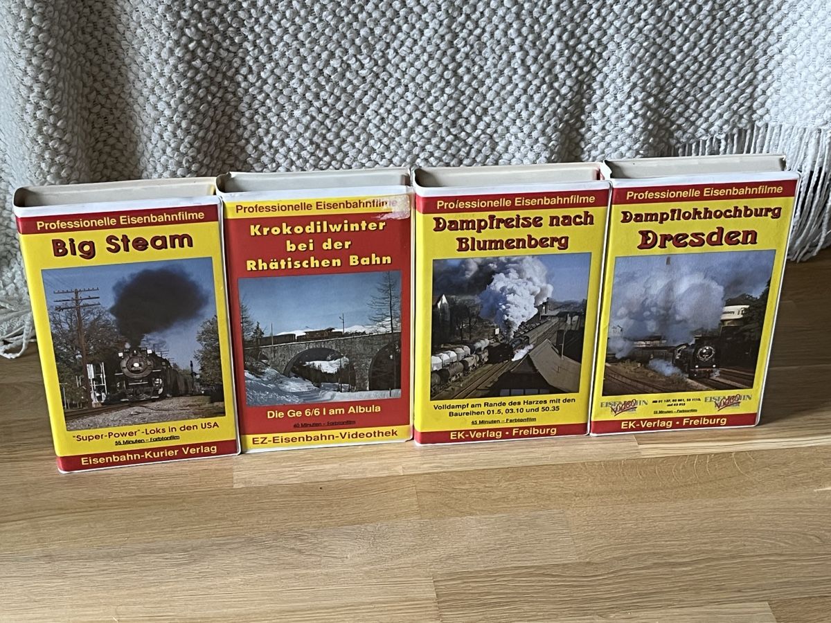 Tutti i VHS: Eisenbahn - Video – Usato da Thusis venduto da Starlera