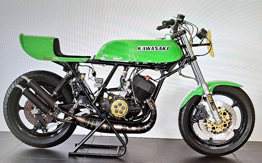 Strada: Kawasaki Mach III 500 special – Usato da Villa Luganese venduto da Pupilino