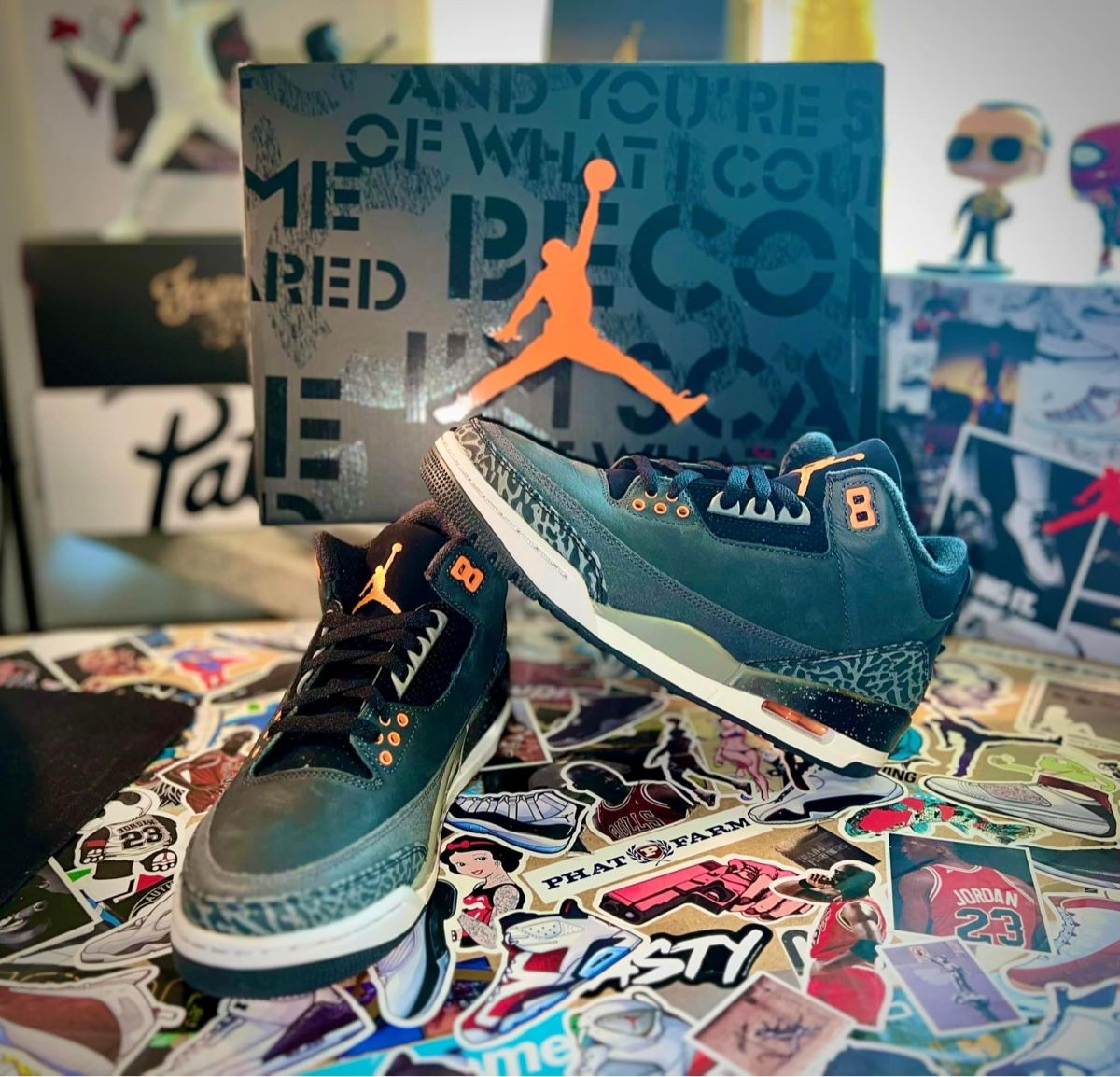 Jordan Scarpe da uomo: Air Jordan 3 - "Fear" – Nuovo e nell'imballaggio originale da Glattbrugg venduto da jepoy