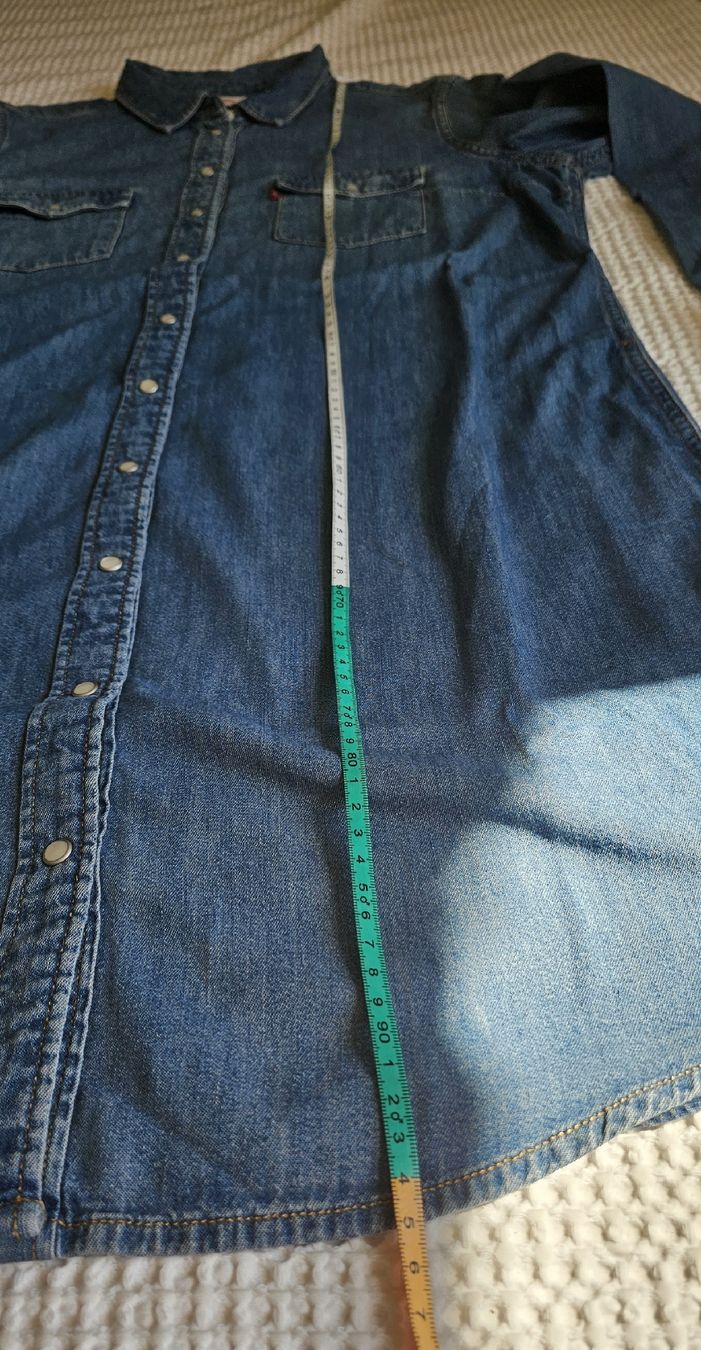 Levi's Robes: Levi's Jeanshemd-Kleid, Grösse L – D'occasion à Kollbrunn par Antikmann 3
