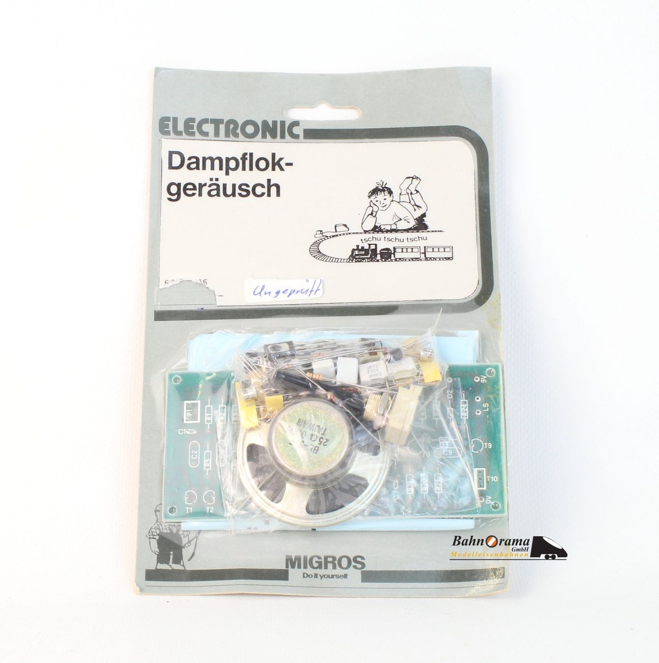 Modellini di ferrovie: Electronic Dampflok-Geräusch, ungeprüft, Originalverpackt! – Nuovo (secondo la descrizione) da Bern venduto da Bahnora