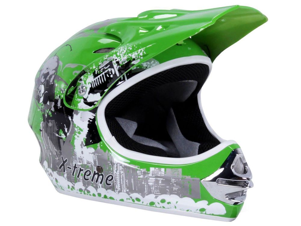 Xtreme Kids Crosshelm - Grün/S | Kaufen auf Ricardo