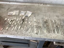 Stossplatten für Türen, Metallbau Chromstahl Riegelschloss