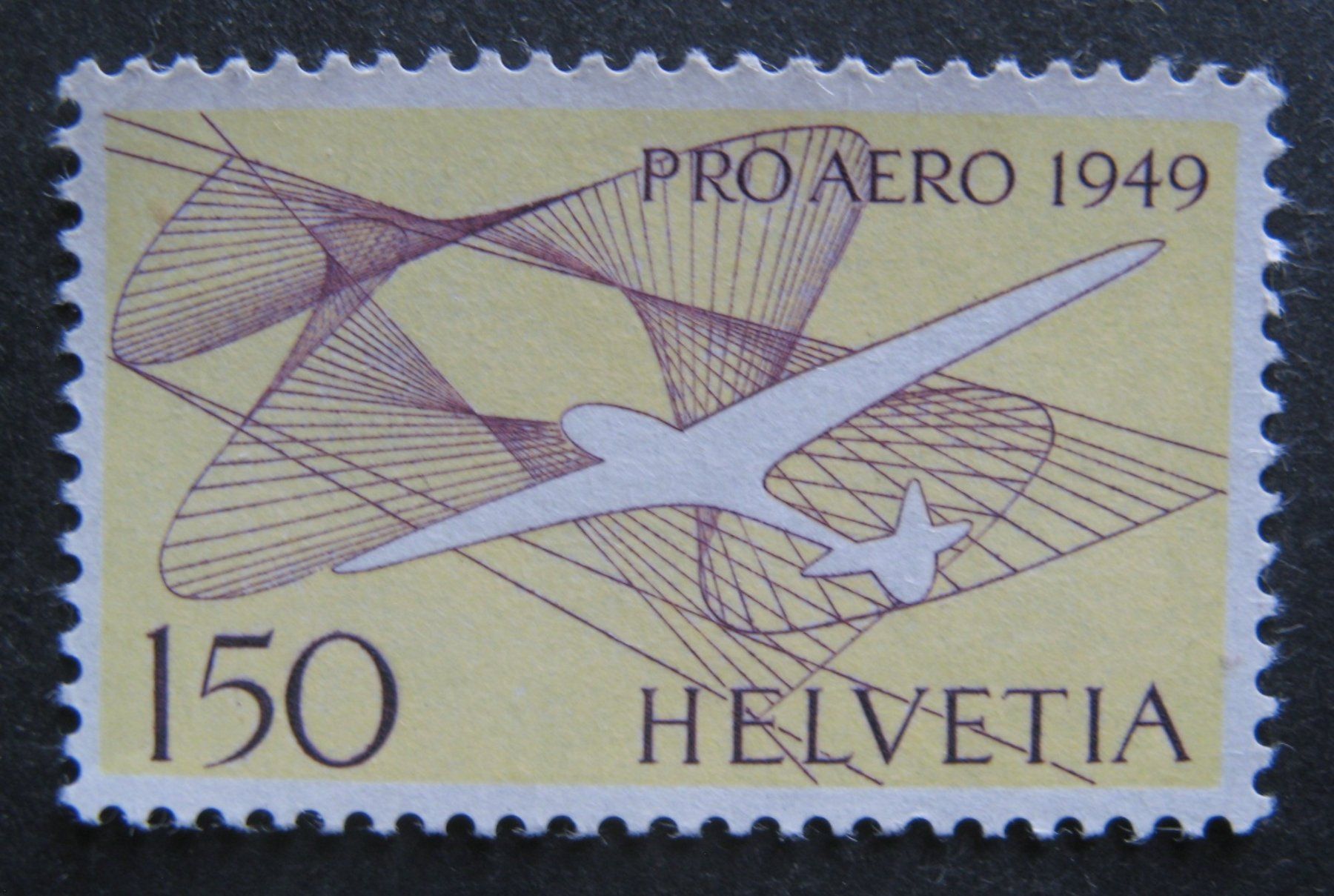 Tutti i francobolli: Flugpost F45 postfrisch ** – Nuovo (secondo la descrizione) da Frauenfeld venduto da Interessent1