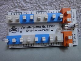 Puppenhauszubehör, Verteilerplatte 12 V Mini Mundus