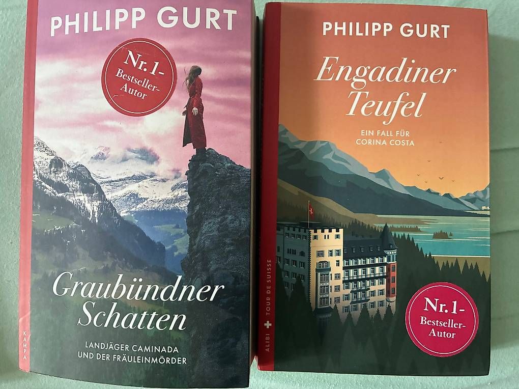 Bücher: Philipp Gurt Engadiner Teufel und Graubündner Schatten – Gebraucht aus Bern von panach