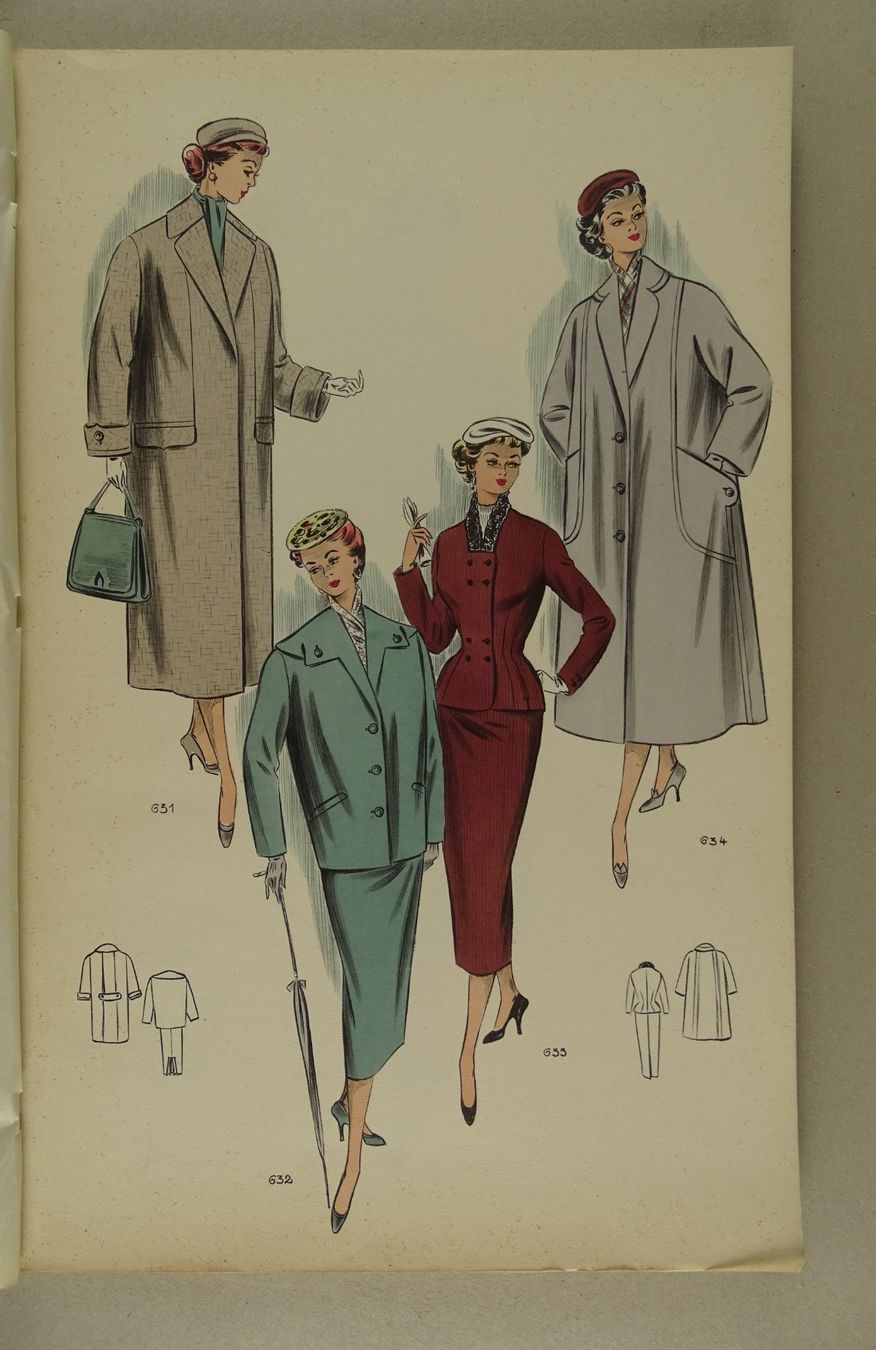 Bücher: MODE, MODEZEITSCHRIFT CLASSIQUE ET ELEGANT HIVER 1957 – Gebraucht aus Grüningen von Kartensammler 1
