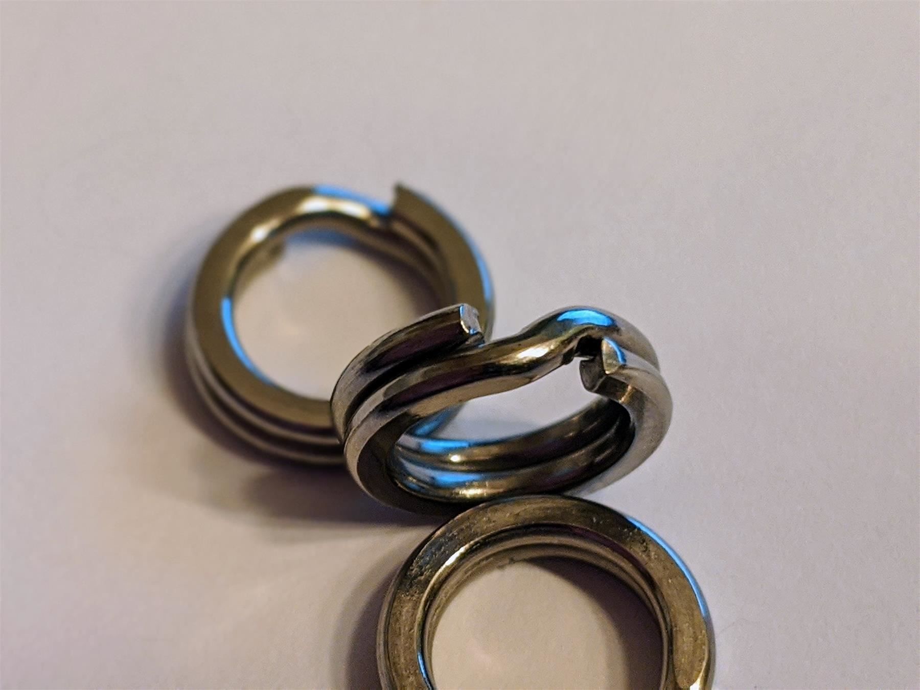 Accessori: Heavy Duty Stainless Steel Split Rings – Nuovo e nell'imballaggio originale da Wetzikon ZH venduto da felixpfister 1
