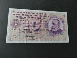 Schweiz 1974, 10 Franken