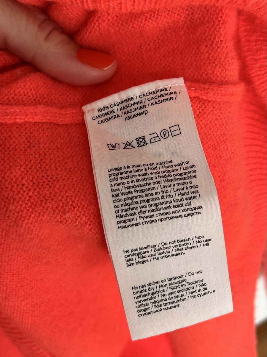 Maglioni & Felpe: ABSOLUT CASHMERE Pullover orange, Gr. 38 – Usato da Küsnacht ZH venduto da madrilena77 3