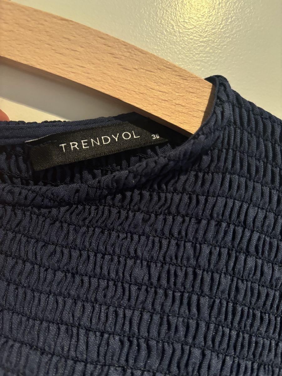 Kleider: Langes luftiges blaues Trendyol Kleid  – Gebraucht aus Winterthur von beijaflor777 2