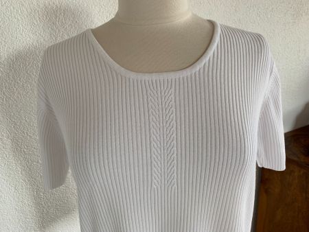 Sergio Damen Oberteil in Gr. XL, Weiss