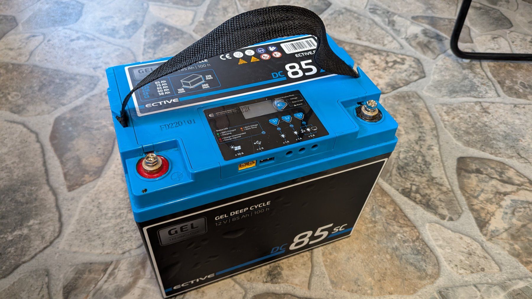 Ective Akkus: ECTIVE DC 85SC Gel-Versorgungsbatterie – Gebraucht aus Salez von EMERCARO 3