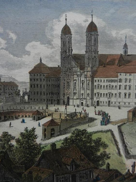 Gravures: Kloster und Kirche Einsiedeln – D'occasion à Risch par Rischli15 4