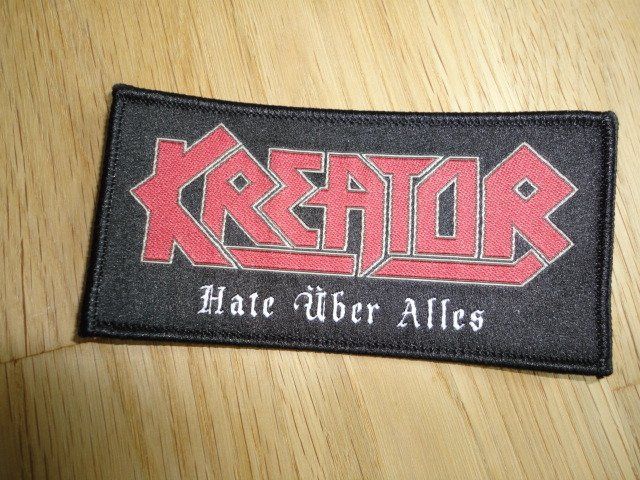 Patch Kreator Hate Über Alles Kaufen Auf Ricardo