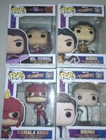 Funko POP! Ms. Marvel: Aisha, Kamala, Bruno, Ms Marvel.