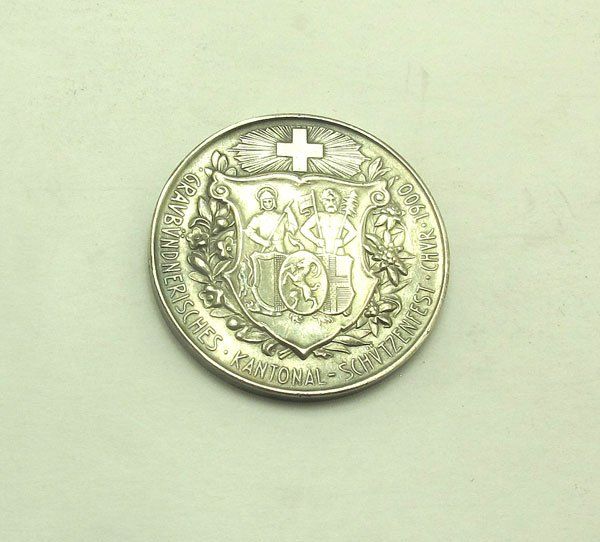 Medaglie: 1900 Schützentaler CHUR – Usato da Zürich venduto da Schmuckmarkt