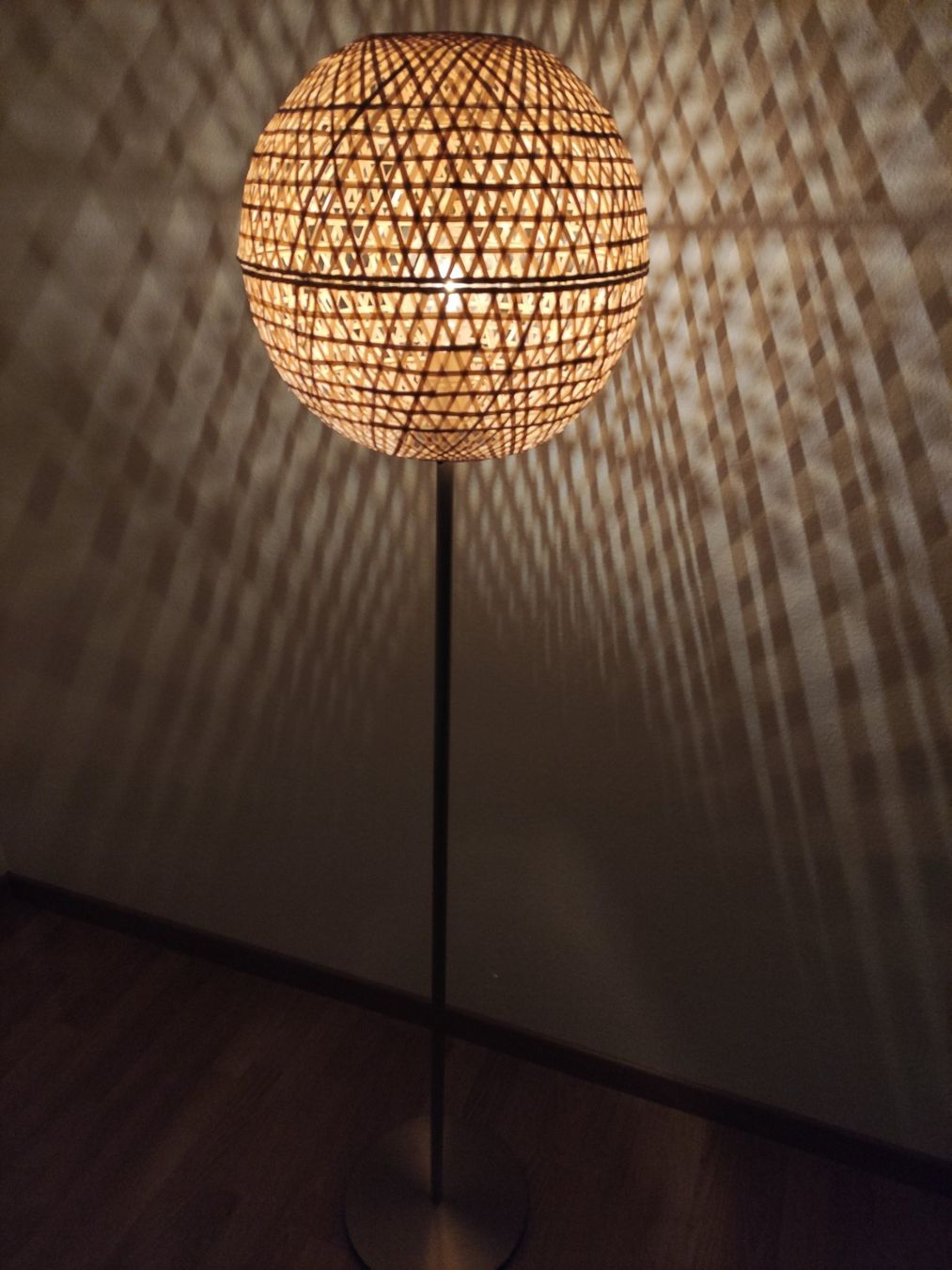IKEA Lampe Bambus und Metal (Gebraucht) in Urdorf fr CHF 39  nur Abholung  auf Ricardo kaufen