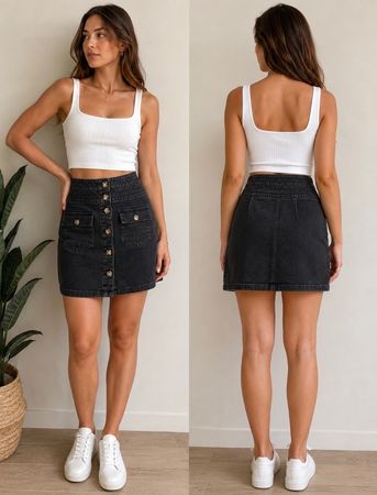 Minijupe jeans - T36