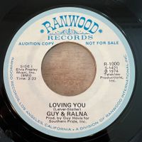 Guy & Ralna - Loving You / US-Promo 1974 - Very nice Copy
