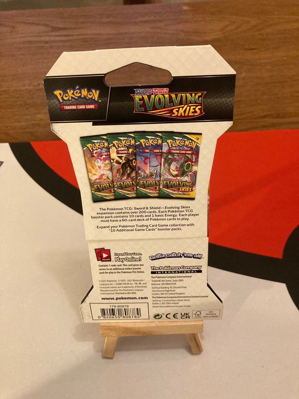 Pokémon Carte collezionabili: Evolving Skies Sleeved Booster Englisch – Nuovo e nell'imballaggio originale da Küssnacht am Rigi venduto da Ebikoner 2