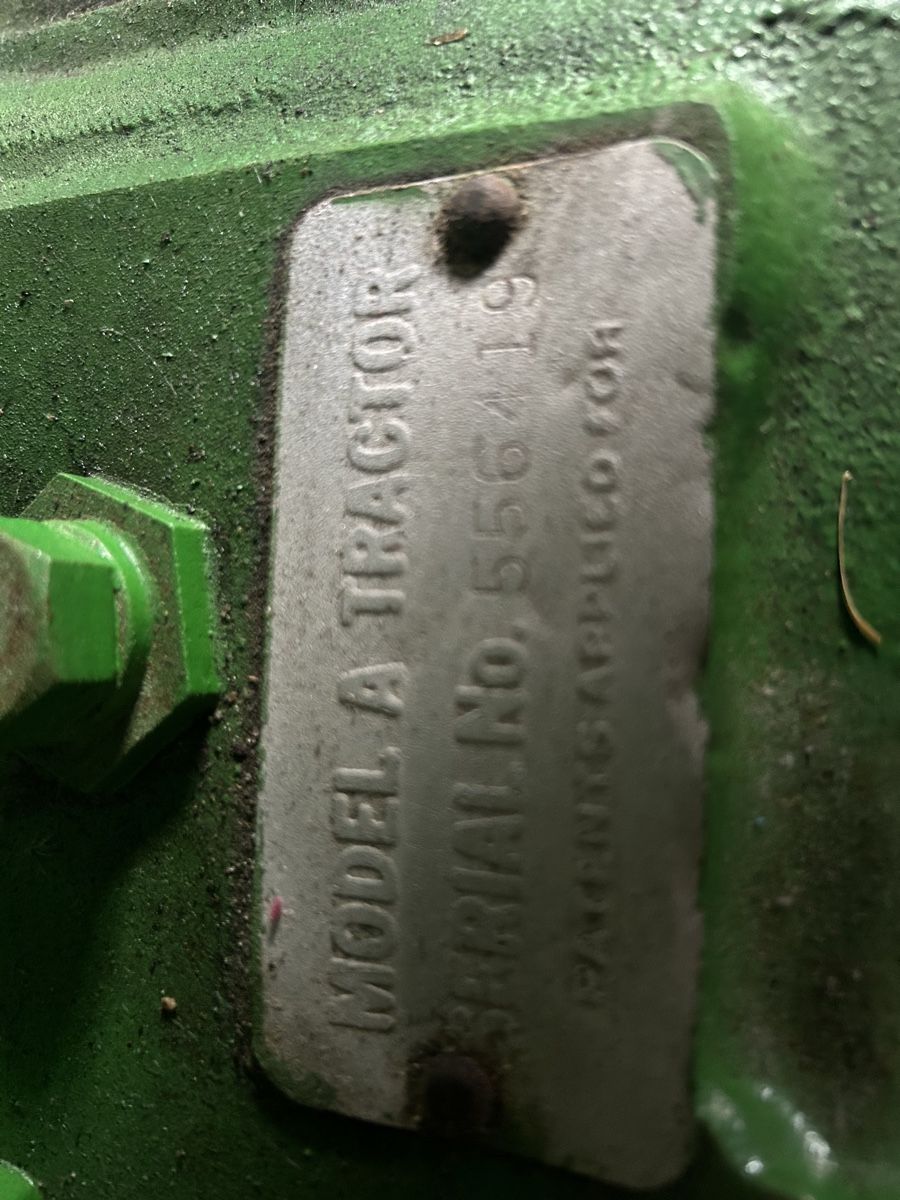 John Deere Trattori: Traktor John Deere Modell A – Usato da Herisau venduto da Wildheuer1986 2