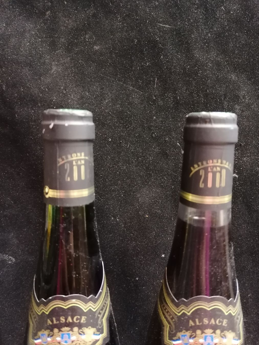 Vins: 2 BOUTEILLES ALSACE WOLFBERGER 1997 – Neuf (Voir description) à Genève par Leboucheoreilles 1