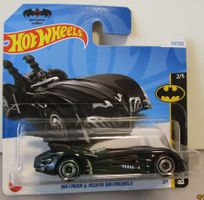 HOT WHEELS BATMAN & ROBIN BATMOBILE - HRY54