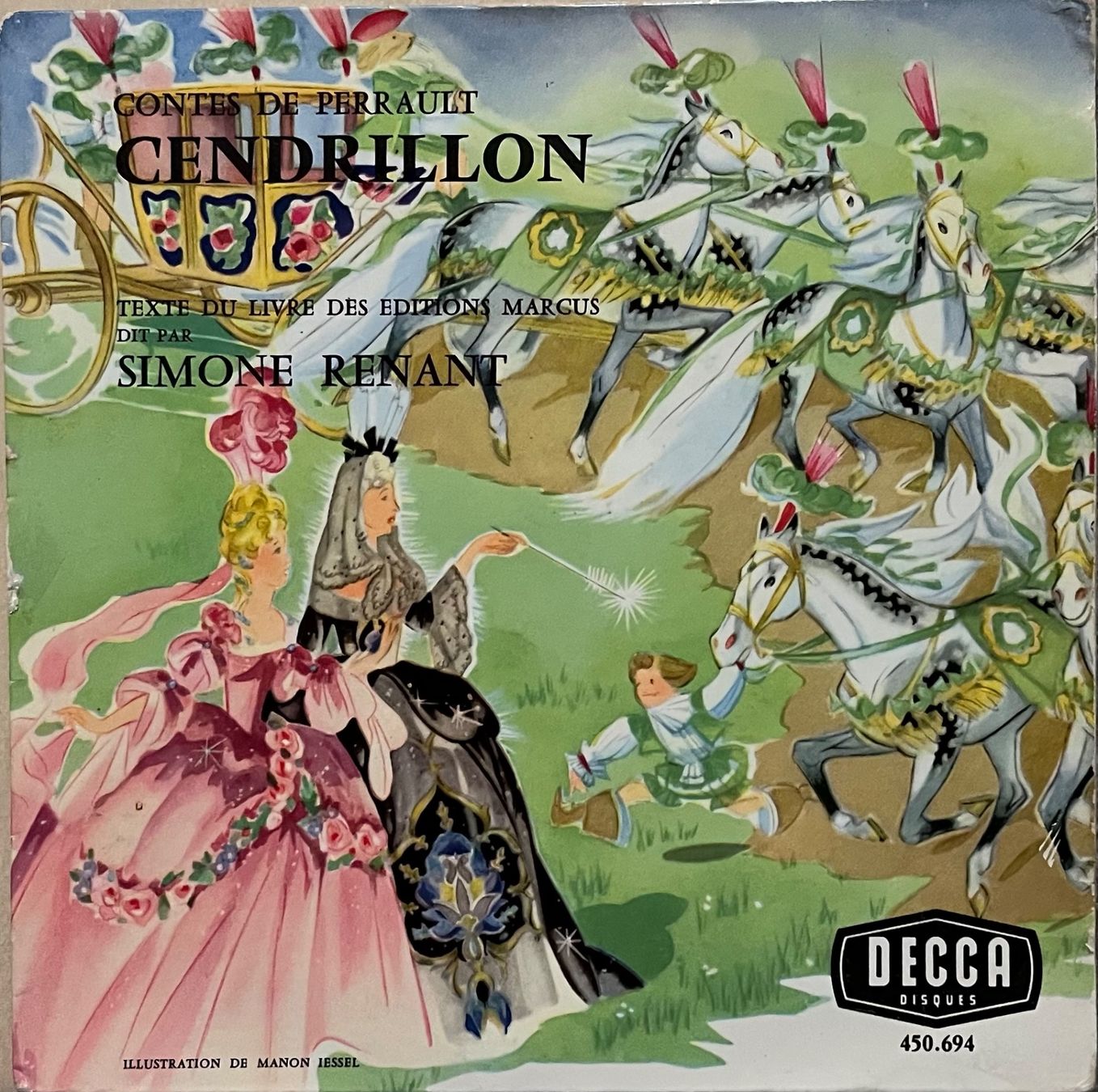 Dischi in vinile: CONTES DE PERRAULT - CENDRILLON – Usato da Bussigny venduto da vinyl-pas-cher