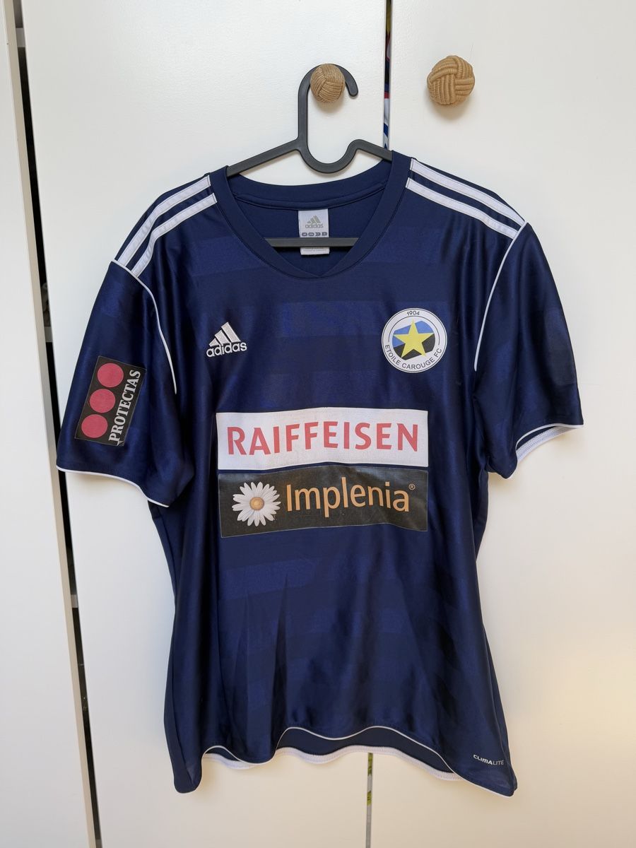 Canottiere & Pantaloni: Étoile carouge Matchworn maillot  – Usato da grandvaux venduto da SwissOnTracksHO