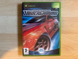 NFS UNDERGROUND NEED FOR SPEED - Microsoft XBOX CLASSIC