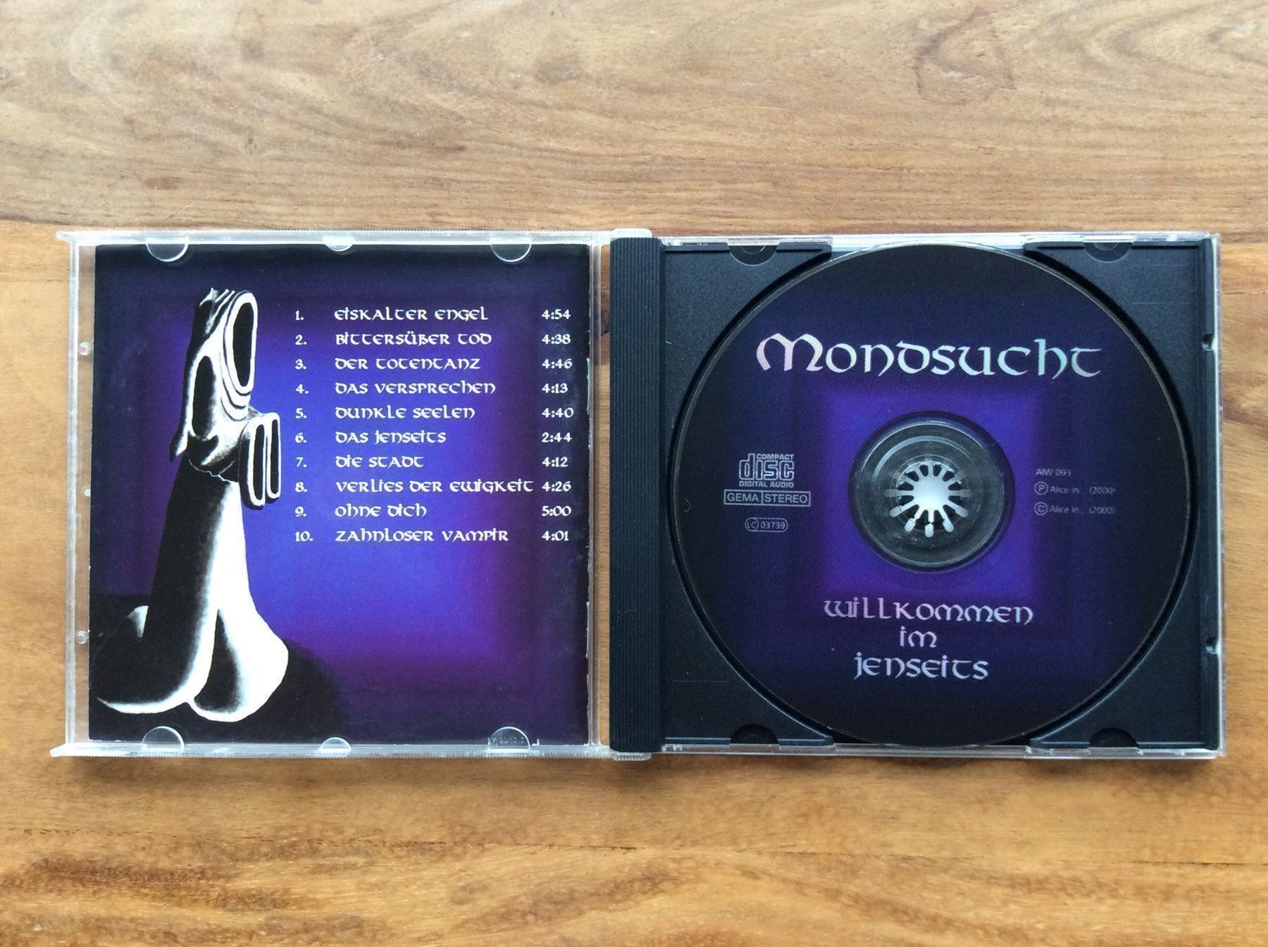 CD: CD Mondsucht – Willkommen Im Jenseits – Usato da Horgen venduto da flyingpenguin2000 1