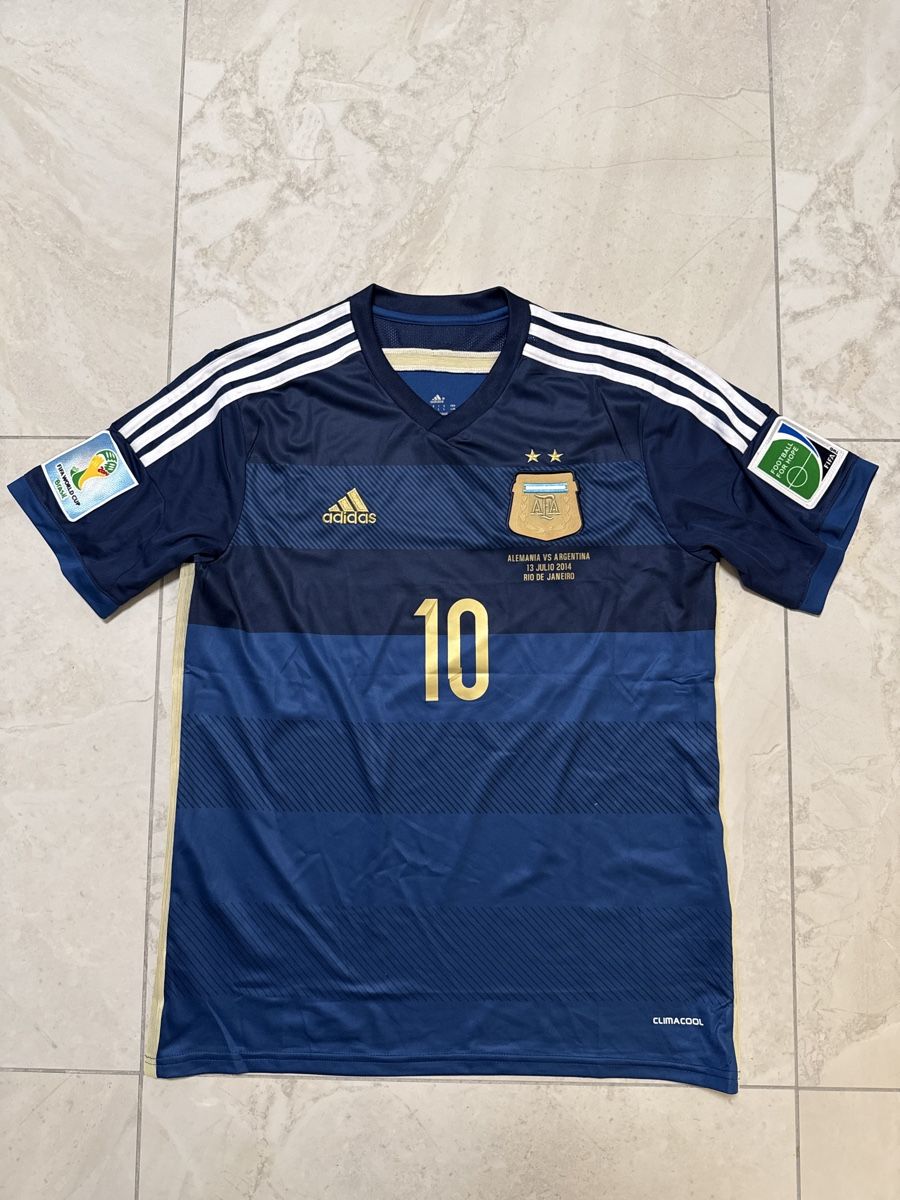 Adidas Canottiere & Pantaloni: Adidas Argentinien WM 2014 Messi – Nuovo (secondo la descrizione) da Bronschhofen venduto da leo_99hp