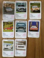 Autos Quartett 8 Karten Alt