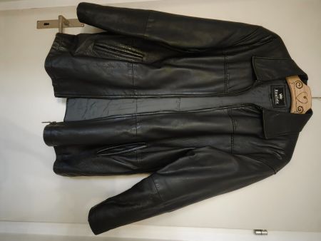 Lederjacke schwarz