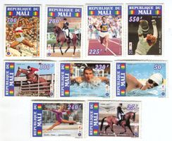 Briefmarken "Olympische Spiele". Mali