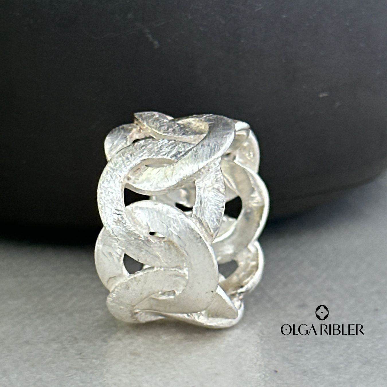 Olga Ribler Ringe: Silber Ring 925 ice mattiert Grösse 56 – Neu (gemäss Beschreibung) aus Luzern von Schmuckoutlet 3