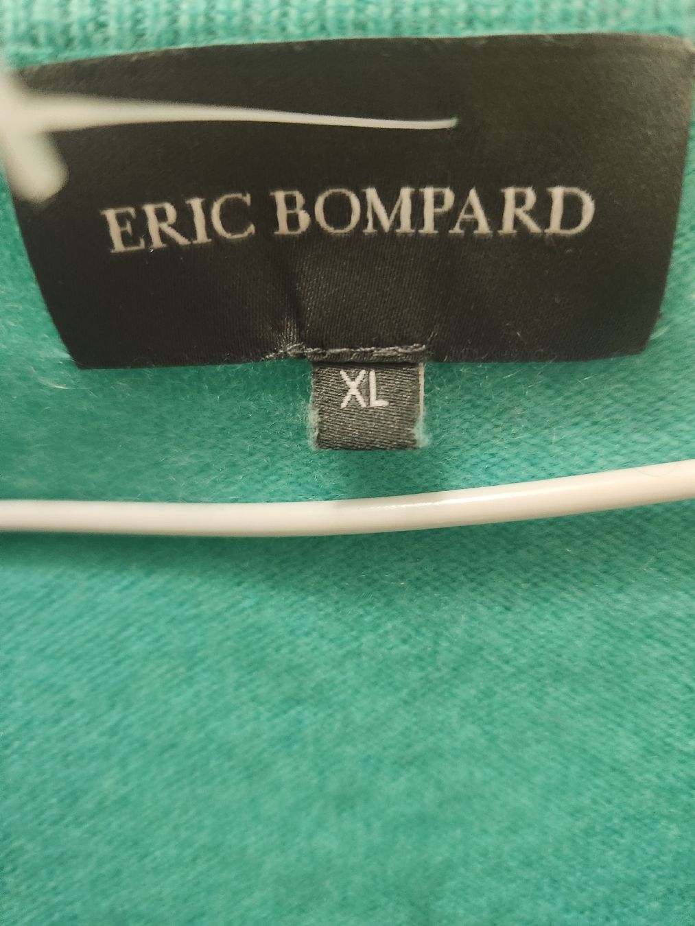 Maglioni & Felpe: Pull Eric Bompard cachemire col V vert taille XL – Usato da Niedergösgen venduto da Eva2410 6