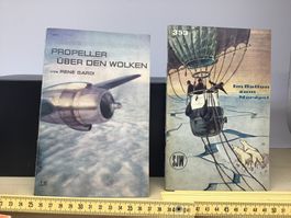 2 Abenteuer Jugendbücher, SJW, 50er Jahre 👍📚