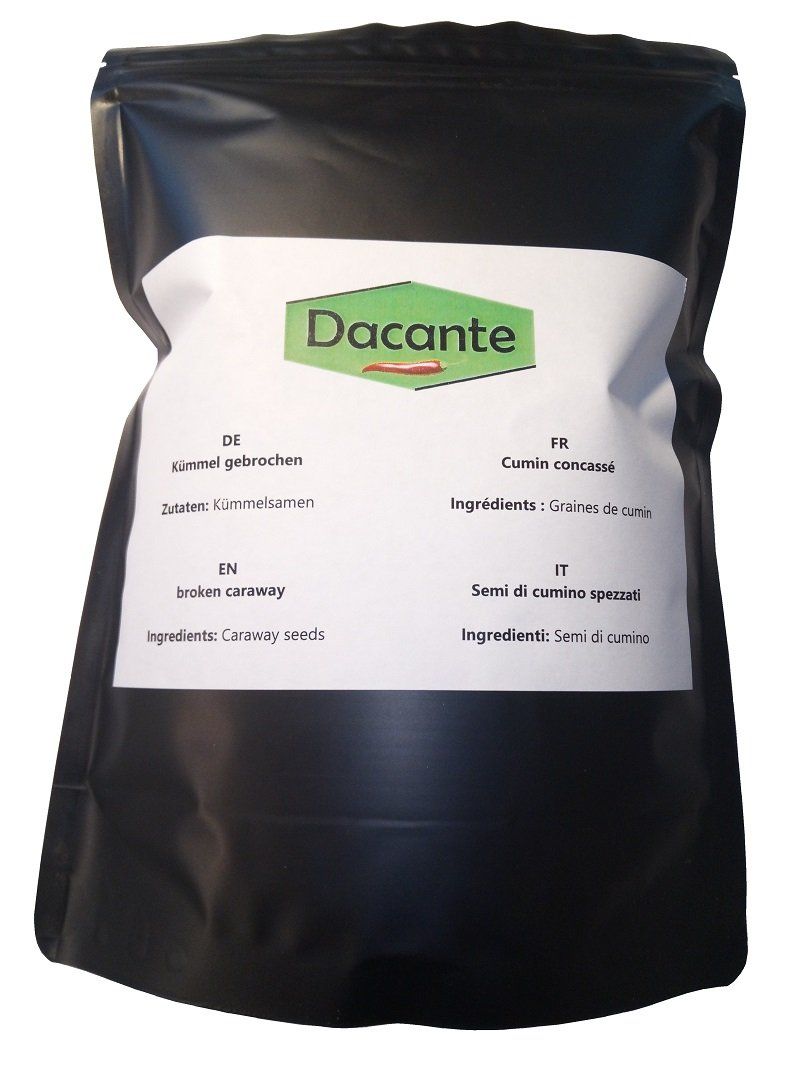 Lebensmittel & Spezialitäten: Dacante Kümmel gebrochen 500 g – Neu und originalverpackt aus Werdenberg von EXAStoreGmbH 1