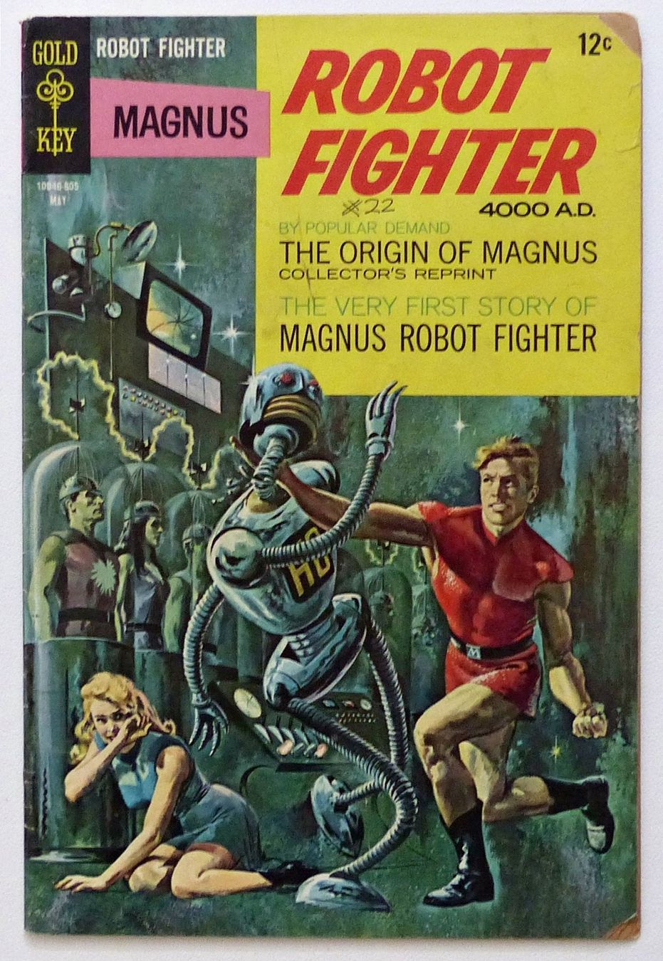 Fumetti: MAGNUS ROBOT FIGHTER 22 VS EVIL ROBOTS & ALIEN GOLD KEY 1968 – Usato da Lugano venduto da YouWantUS