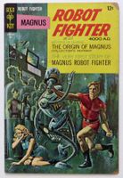 MAGNUS ROBOT FIGHTER 22 VS EVIL ROBOTS & ALIEN GOLD KEY 1968