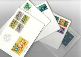 1970/1971 FDC  NEU_TOP