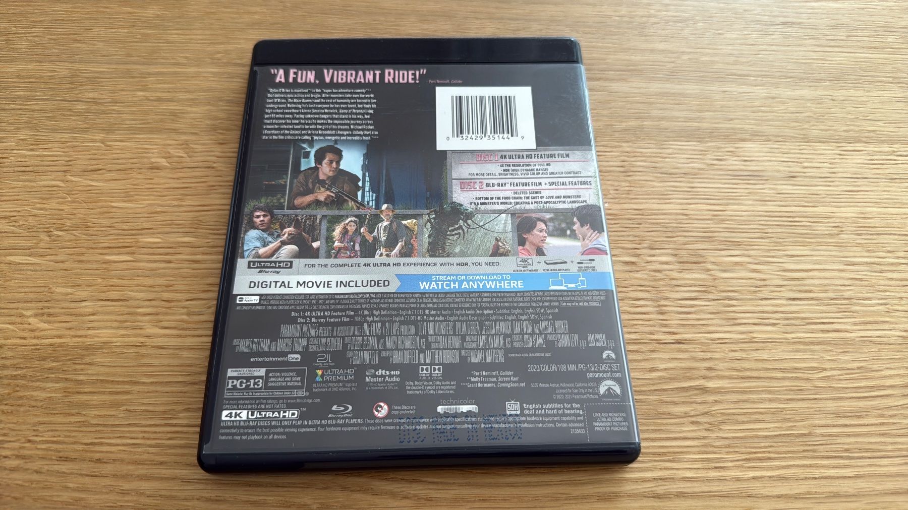 Tutti i DVDs: Love and Monsters - 4K UHD Blu-Ray – Usato da Wallisellen venduto da Art_Vendorlay 1