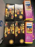 Bajonett-Birnen B22d Warmes Licht Diverse Watt Total=10Stück