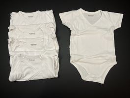 5 Verbaudet Kurzarm-Bodys Gr. 71 (9 Monate)