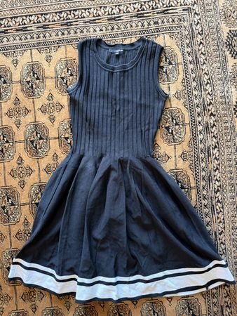 Tally Weijl Kleid mit weissen Streifen Goth 🖤