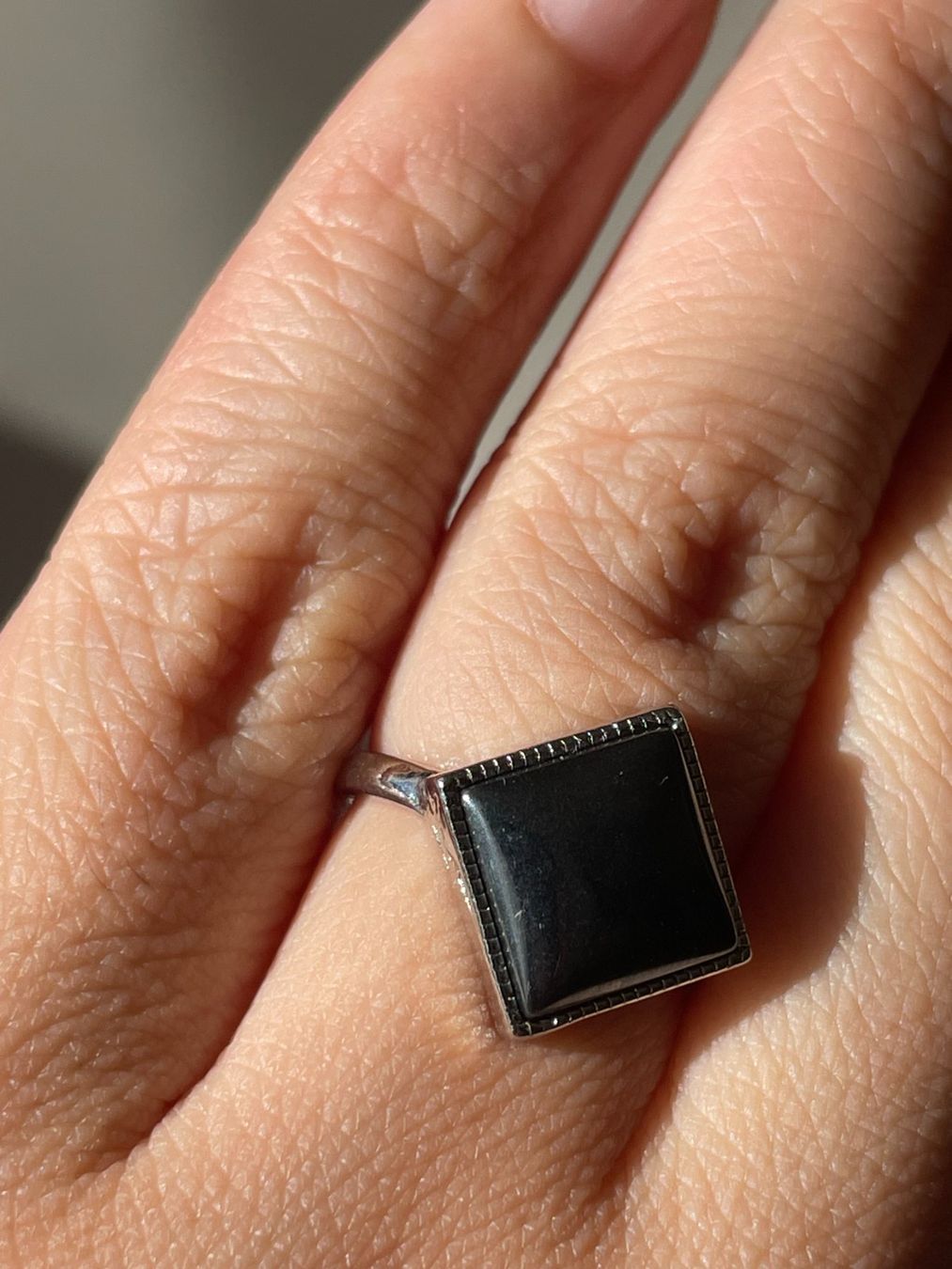 Pietre preziose: Terahertz Edelsteinring Naturstein – Nuovo e nell'imballaggio originale da Schiers venduto da sisikristall 1